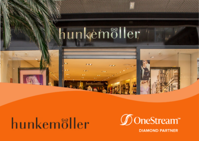 Using OneStream for results by store at Hunkemöller